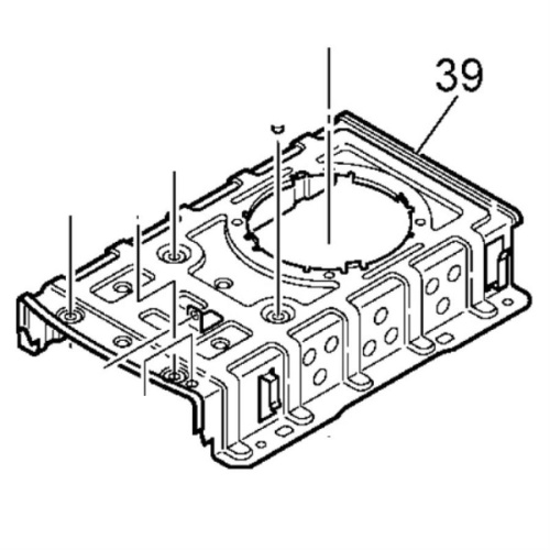 картинка Panasonic ADE01E165 ANGIE Угол для хлебопечи SD-2500. SD-2501. SD-ZB2502 от магазина Интерком-НН фото 2