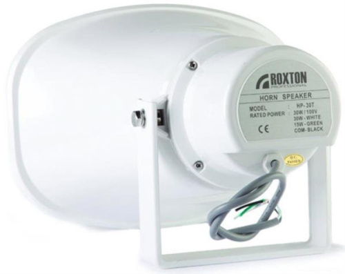 картинка Roxton HP-30T Громкоговоритель рупорный 30 Вт уличное исполнение, корпус пластик от магазина Интерком-НН фото 2