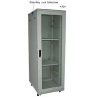 картинка Шкаф напольный 19", 42U, (600х800), серый (WT-2041B-42U-WO-600x800-G) от магазина Интерком-НН