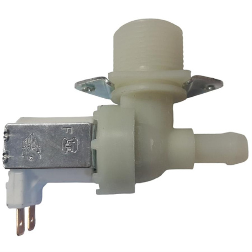 картинка Клапан электромагнитный наливной (КЭН) 1w-90 градусов 12мм, универсальный для стиральной машины от магазина Интерком-НН