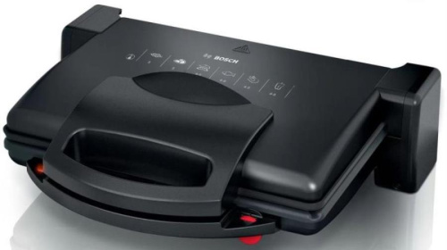 изображение Электрогриль Bosch TFB3323V 1800Вт черный магазин Компании Интерком-НН картинка Электрогриль Bosch TFB3323V 1800Вт черный от магазина Интерком-НН