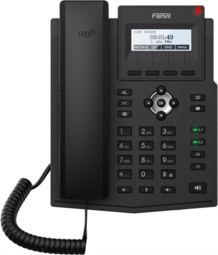 изображение Телефон IP Fanvil X1SP черный магазин Компании Интерком-НН картинка Телефон IP Fanvil X1SP черный от магазина Интерком-НН