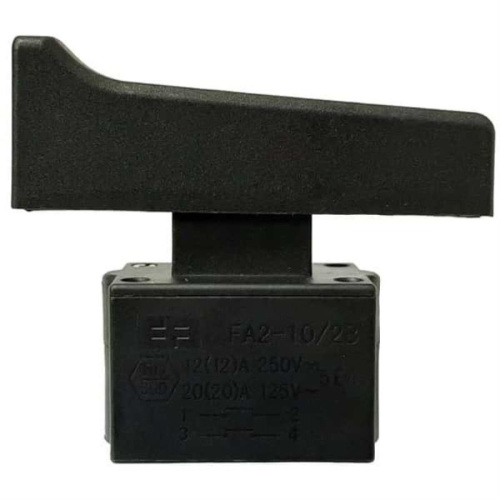 изображение Выключатель FA2-10/2B (179) гусь короткий с тонким фиксатором 12A, 250V для электроинструмента магазин Компании Интерком-НН картинка Выключатель FA2-10/2B (179) гусь короткий с тонким фиксатором 12A, 250V для электроинструмента от магазина Интерком-НН