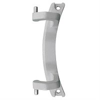 картинка Атлант 773318100200 Петля (кронштейн) загрузочного люка 14см стиральной машины, цвет серый от магазина Интерком-НН