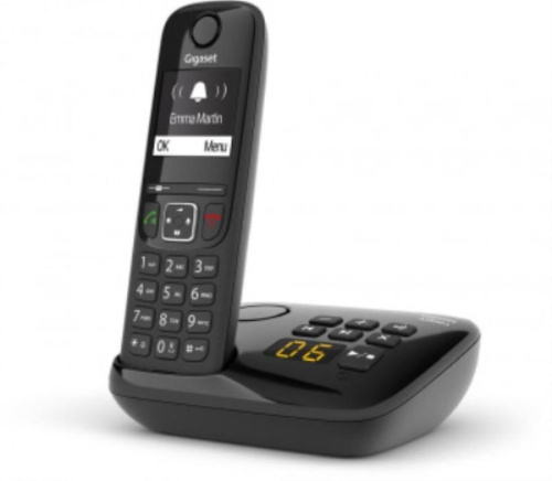 картинка Р/Телефон Dect Gigaset AS690A RUS черный автооветчик АОН от магазина Интерком-НН фото 12