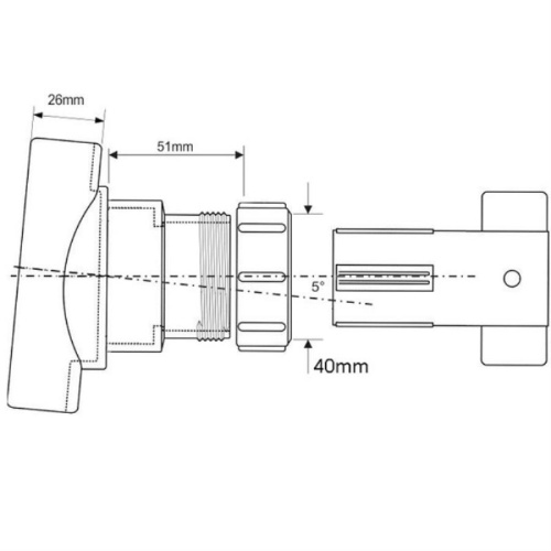 картинка McAlpine BOSSCONN 110-40-GR 110мм Х 40мм Врезка (адаптер) в канализационную трубу (пластиковая) от магазина Интерком-НН фото 2