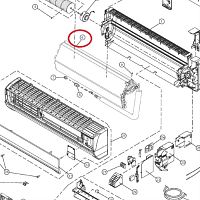 картинка Panasonic CWB30C2148 Испаритель для внутреннего блока CS-A18GKD, CS-A18GKH, CS-A18HKD, CS-A18HKH от магазина Интерком-НН