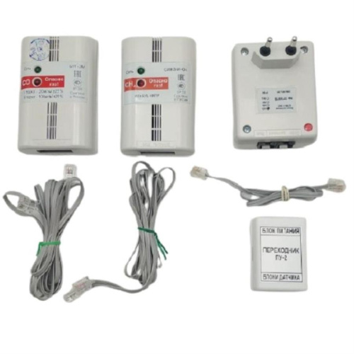 картинка СИКЗ-И-О-1+БУГ Комплект контроля загазованности СИКЗ+БУГ (природный газ, угарный газ) от магазина Интерком-НН