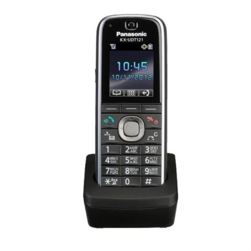 изображение Микросотовый SIP-DECT телефон Panasonic KX-UDT121RU магазин Компании Интерком-НН картинка Panasonic KX-UDT121RU Микросотовый SIP-DECT телефон от магазина Интерком-НН