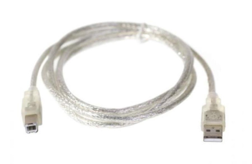 изображение Кабель USB 2.0 A--B 5.0м прозрачный (пакет) K550 магазин Компании Интерком-НН картинка Кабель USB 2.0 A--B 5.0м прозрачный (пакет) K550 от магазина Интерком-НН