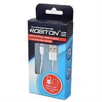 картинка Кабель USB Robiton Р3-Apple Lightning 1m SyncCharg 1м, белый магазин Интерком-НН являющийся официальным представителем в России картинка Кабель USB Robiton Р3-Apple Lightning 1m SyncCharg 1м, белый от магазина Интерком-НН