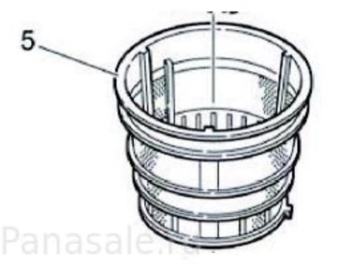 картинка Panasonic JD33-153-K0 Сетчатый фильтр для шнековой соковыжималки MJ-L500 от магазина Интерком-НН фото 2