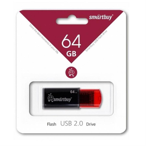 изображение Память USB 64Gb Smart Buy Click черный 2.0 (SB64GBCL-K) магазин Компании Интерком-НН картинка Память USB 64Gb Smart Buy Click черный 2.0 (SB64GBCL-K) от магазина Интерком-НН