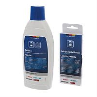 картинка Bosch 00311981 Набор для ухода за кофемашинами: для чистки от жира и удаления накипи магазин Интерком-НН являющийся официальным представителем в России картинка Bosch 00311981 Набор для ухода за кофемашинами: для чистки от жира и удаления накипи от магазина Интерком-НН