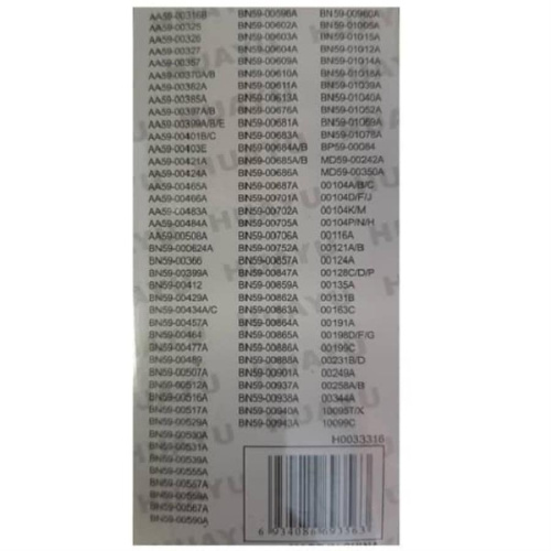 картинка Huayu RM-D935 (19260) пульт дистанционного управления универсальный (ПДУ) для техники Samsung от магазина Интерком-НН фото 2