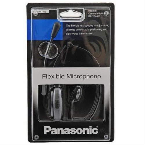 изображение Panasonic RP-TCA400E-K гарнитура для проводных и DECT телефонов разъем 2,5 мм магазин Компании Интерком-НН фото 2 картинка Panasonic RP-TCA400E-K гарнитура для проводных и DECT телефонов разъем 2,5 мм от магазина Интерком-НН фото 2