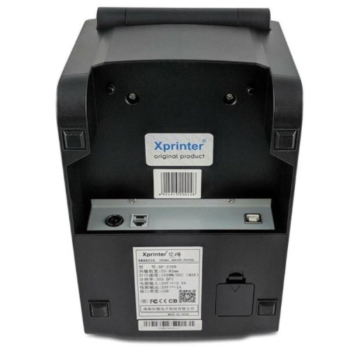 изображение Xprinter XP-370B USB термопринтер с автоотделителем этикеток, для термобумаги шириной 16-82 ммi. магазин Компании Интерком-НН фото 2 картинка Xprinter XP-370B USB термопринтер с автоотделителем этикеток, для термобумаги шириной 16-82 ммi. от магазина Интерком-НН фото 2