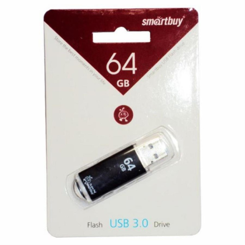 изображение Память USB 64Gb Smart Buy V-Cut черный 3.0 (SB64GBVC-K3) магазин Компании Интерком-НН картинка Память USB 64Gb Smart Buy V-Cut черный 3.0 (SB64GBVC-K3) от магазина Интерком-НН