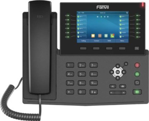 изображение Телефон IP Fanvil X7C черный магазин Компании Интерком-НН картинка Телефон IP Fanvil X7C черный от магазина Интерком-НН