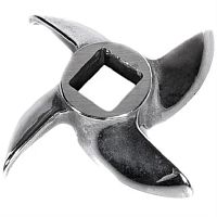 картинка Нож универсальный квадрат 8мм для мясорубки Аксион, Белвар, Бриз, Гамма, Дива, Ратеп, Фея, Флора от магазина Интерком-НН