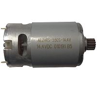 картинка 010191 B5 AEZHRS-550S-14.4VDC двигатель с шестерней 14 зубьев D=10мм для шуруповерта Makita от магазина Интерком-НН