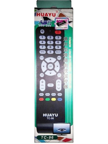 изображение Huayu TC-96 (18045) универсальный пульт дистанционного управления (ПДУ) для TCL TC-96 магазин Компании Интерком-НН картинка Huayu TC-96 (18045) универсальный пульт дистанционного управления (ПДУ) для TCL TC-96 от магазина Интерком-НН