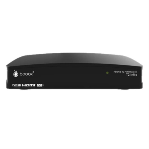 картинка Booox T2 Infra миниатюрный DVB-T2 ресивер с выносным ИК приемником от магазина Интерком-НН