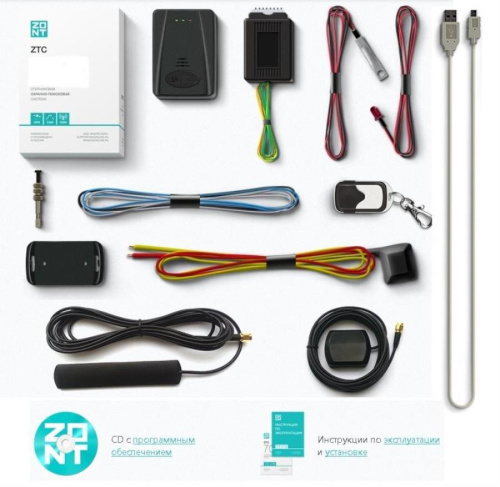 картинка ZONT ZTC-701M Спутниковая охранно-поисковая система с GPS и GSM (автомобильный трекер, сигнализация) от магазина Интерком-НН фото 2