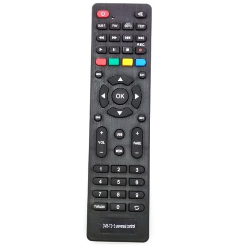 изображение Huayu DVB-T2+3 (19717) пульт дистанционного управления универсальный (ПДУ) для цифровых DVB-T2 прис магазин Компании Интерком-НН картинка Huayu DVB-T2+3 (19717) пульт дистанционного управления универс. (ПДУ) для цифровых DVB-T2 приставок от магазина Интерком-НН