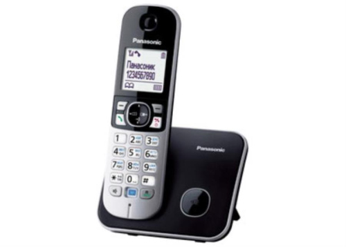 картинка Panasonic KX-TG6811RUM - Беспроводной телефон DECT (радиотелефон) , цвет: серый металлик  от магазина Интерком-НН фото 2