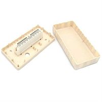 картинка Коробка распределительная на 10 пар с плинтом на защелке (165ммх38ммх87мм) от магазина Интерком-НН