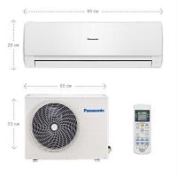 картинка Panasonic CS-YW12MKD / CU-YW12MKD кондиционер сплит-система тепло/холод, 3,60/3,90 кВт от магазина Интерком-НН