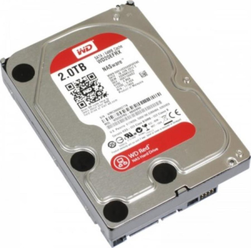 изображение Жесткий диск Western Digital 2 Tb 64 Mb SATA-III WD20EFRX (Red) магазин Компании Интерком-НН картинка Жесткий диск Western Digital 2 Tb 64 Mb SATA-III WD20EFRX (Red) от магазина Интерком-НН