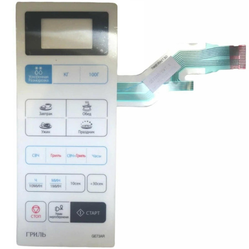 картинка Samsung DE34-00367D сенсорная панель управления для микроволновой печи (СВЧ) GE73AR-S/BWT серебро от магазина Интерком-НН фото 2