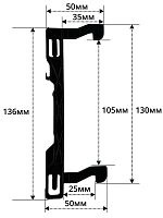 картинка Samsung DE64-00210A Замок (крючок) двери микроволновой печи (СВЧ) от магазина Интерком-НН