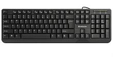 картинка Defender OfficeMate HM-710 (45710) Проводная USB клавиатура, черная  от магазина Интерком-НН