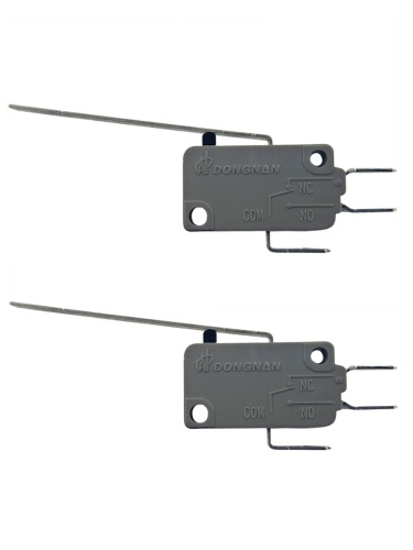 картинка Микропереключатель 2 шт. Dongnan KW3A-16Z2-A200 3-х контактный 16(4)A 250V с рычагом 51мм от магазина Интерком-НН