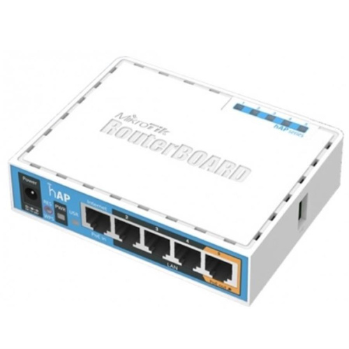 изображение Wi-Fi-маршрутизатор Mikrotik hAP RouterBoard RB951Ui-2nD магазин Компании Интерком-НН картинка Mikrotik hAP RB951Ui-2nD RouterBoard Wi-Fi-роутер от магазина Интерком-НН