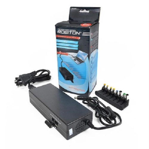 изображение Универсальный блок питания 6000mA 15, 16, 18, 19, 20, 22, 24V Robiton NB120W магазин Компании Интерком-НН картинка Robiton NB120W Блок питания для ноутбуков универсальный от магазина Интерком-НН