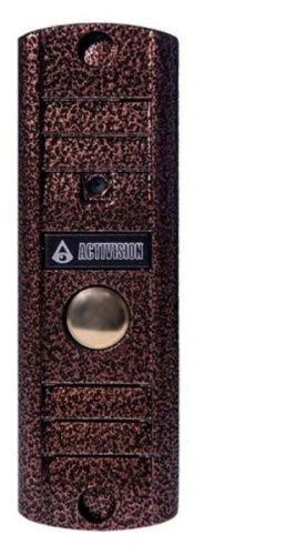 картинка AVP-508 Activision (PAL) Накладная антивандальная цветная вызывная видеопанель, цвет медь от магазина Интерком-НН