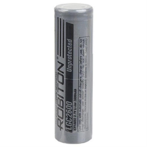 картинка Robiton LGC2600 аккумулятор Li-ion 18650 3.7 В, 2600mAh, без защиты от магазина Интерком-НН