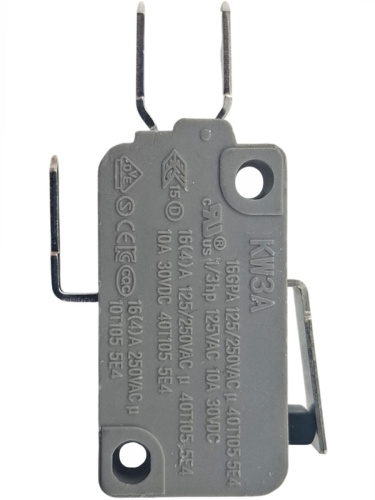 картинка Микропереключатель Dongnan KW3A-16Z1-A200 3-х контактный 16(4)A 250V с рычагом 14мм от магазина Интерком-НН фото 2