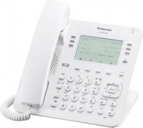 картинка Телефон IP Panasonic KX-NT630RU белый от магазина Интерком-НН фото 4