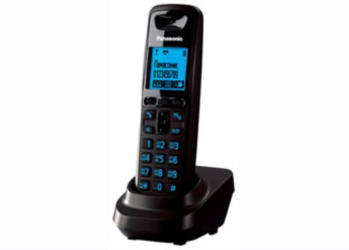 картинка Panasonic KX-TGA641RUT - Дополнительная трубка DECT (радиотелефон) , цвет: темно-серый металлик  от магазина Интерком-НН