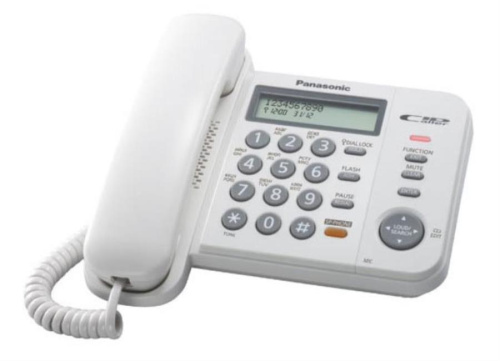 картинка Panasonic KX-TS2358RUW проводной телефон, цвет белый от магазина Интерком-НН фото 2