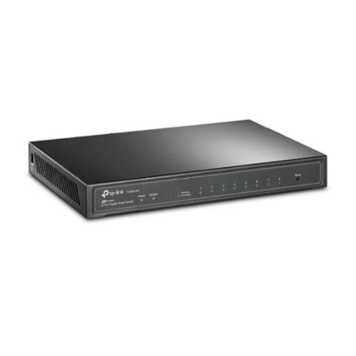 изображение Управляемый коммутатор TP-Link T1500G-8T с 8 портами 10/100/1000 Мбит/с магазин Компании Интерком-НН фото 3 картинка TP-Link T1500G-8T управляемый коммутатор с 8 портами 10/100/1000 Мбит/с от магазина Интерком-НН фото 3