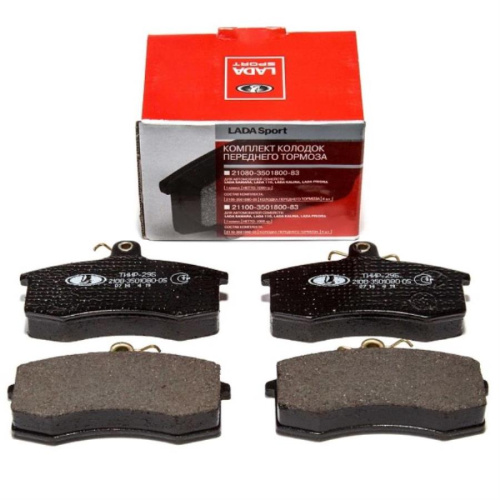 картинка Lada 21920-3501800-83 Комплект колодок тормозных передних для ВАЗ 2190, 2192-94 от магазина Интерком-НН
