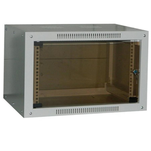 картинка Шкаф настенный 4U серия NOP (600х450х281), разборный, серый Netko от магазина Интерком-НН