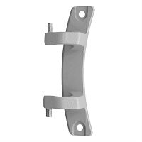 картинка Атлант 773318100100 Петля (кронштейн) загрузочного люка 11см стиральной машины, цвет серый от магазина Интерком-НН