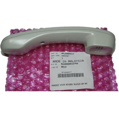 изображение PFJXH0530Z, телефонная трубка для Panasonic KX-FP141, KX-FP143, KX-FP145, KX-FP148 магазин Компании Интерком-НН картинка Panasonic PFJXH0530Z телефонная трубка для KX-FP141, KX-FP143, KX-FP145, KX-FP148 цвет: серый от магазина Интерком-НН